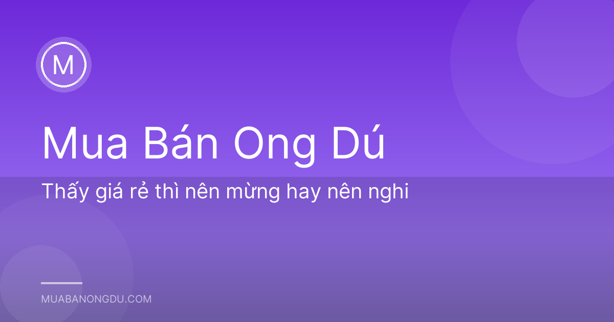 Thấy giá rẻ thì nên mừng hay nên nghi